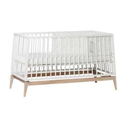 Leander Tour De Lit Linea Et Luna - Blanc -Enfant Fournitures Boutique tour de lit linea luna leander blanc 4 1264x1234