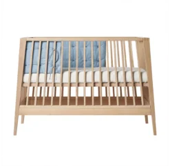 Leander Tour De Lit Linea Et Luna - Bleu Clair -Enfant Fournitures Boutique tour de lit linea luna leander bleu clair 3 1264x1234