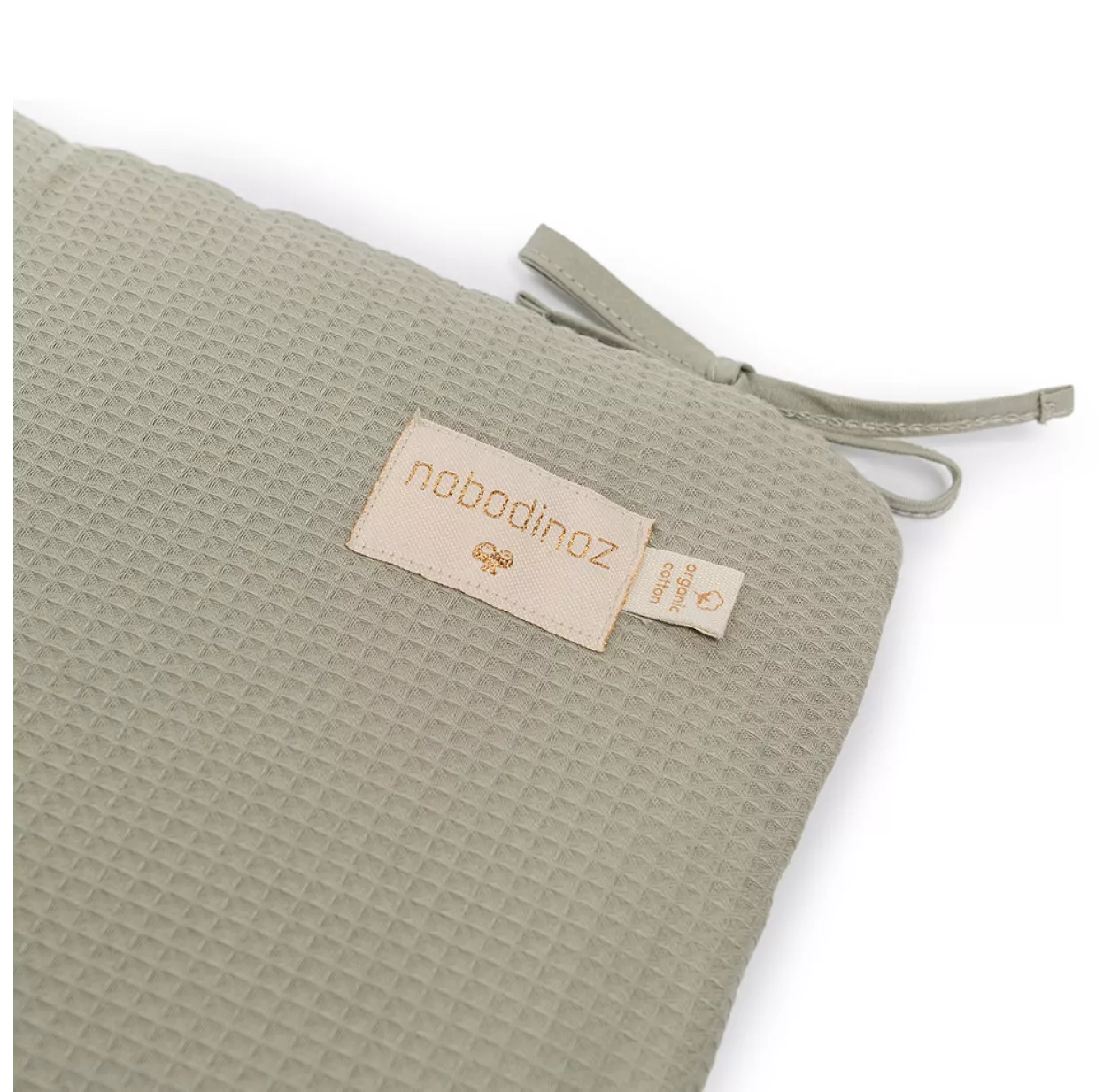 Tour De Lit Bébé Nest Nid D'abeille Elements - Vert Laurier 5 Tour De Lit Bébé Nest Nid D'abeille Elements - Vert Laurier – Image 3