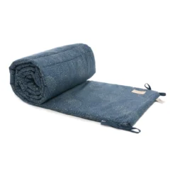 Tour De Lit Bébé Nest Bubble Elements - Bleu Marine