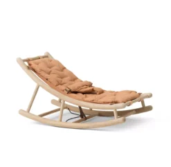 Transat Bébé évolutif Wood - Chêne/Caramel