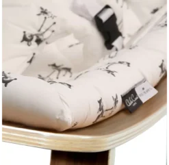 Transat Bébé Levo Faon X Rose In April - Noyer -Enfant Fournitures Boutique transat bebe levo faon noyer rose in april charlie crane 4 1264x1234