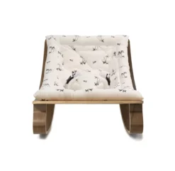 Transat Bébé Levo Faon X Rose In April - Noyer -Enfant Fournitures Boutique transat bebe levo faon noyer rose in april charlie crane 5 1264x1234