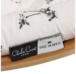 Transat Bébé Levo Faon X Rose In April - Noyer -Enfant Fournitures Boutique transat bebe levo faon noyer rose in april charlie crane 6 1264x1234