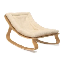 Transat Bébé Levo Hêtre - Fourrure -Enfant Fournitures Boutique transat levo fourrure hetre charlie crane 7 1264x1234