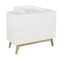 Commode à Langer 4 Tiroirs Trendy - Blanc -Enfant Fournitures Boutique trendy blanc commode quax 3 1264x1234