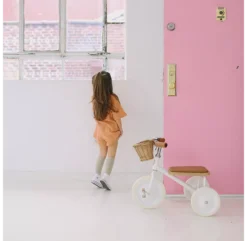 Tricycle Trike - Blanc -Enfant Fournitures Boutique tricycle trike banwood blanc 2 1264x1234