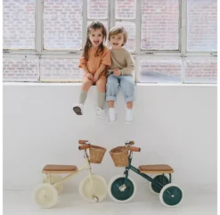 Tricycle Trike - Crème -Enfant Fournitures Boutique tricycle trike banwood creme 8 1264x1234