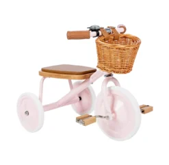 Tricycle Trike - Rose Pâle -Enfant Fournitures Boutique tricycle trike banwood rose 3 1264x1234