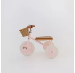 Tricycle Trike - Rose Pâle -Enfant Fournitures Boutique tricycle trike banwood rose 6 1264x1234