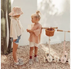 Trottinette Scooter - Rose Pâle -Enfant Fournitures Boutique trottinette scooter rose banwood 6 1264x1234