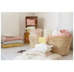 Tour De Lit Moelleux Bird - Rose Pâle -Enfant Fournitures Boutique visuel ambiance sweetcase 6 1264x1234