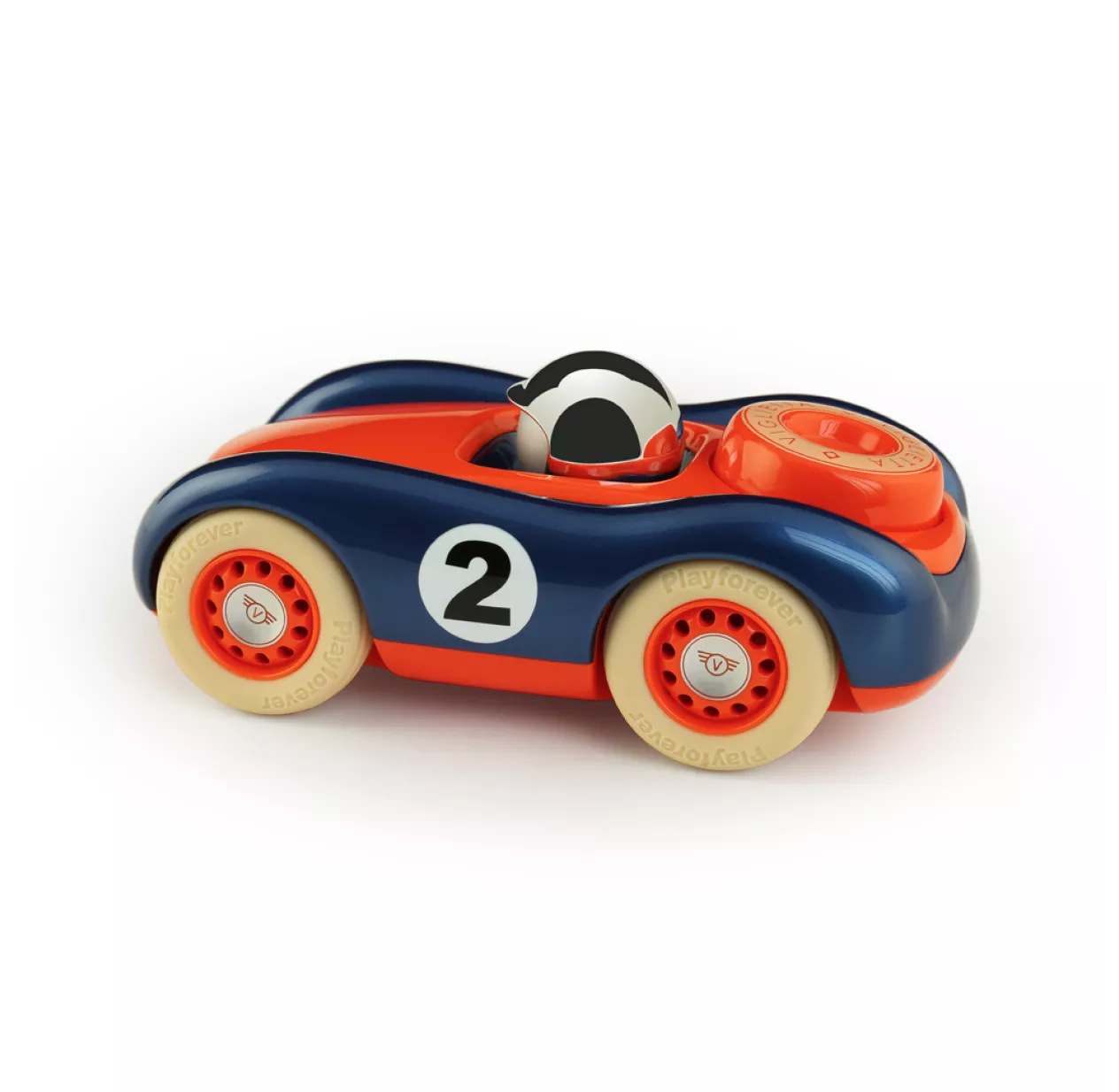 Voiture De Course Verve Viglietta Jesper - Bleu/Orange 6 Voiture De Course Verve Viglietta Jesper - Bleu/Orange – Image 4