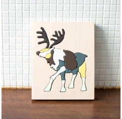 Puzzle Renne En Bois - Multicolore 9 Puzzle Renne En Bois - Multicolore -Enfant Fournitures Boutique wp0302 puzzle reindeer eguchi toys 2 1264x1234